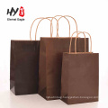 Coffee shop hot sale kraft paper tote bag